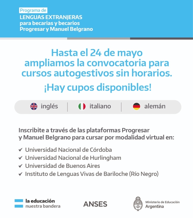 Formaci&oacute;n y Certificaci&oacute;n en&nbsp;Lenguas Extranjeras