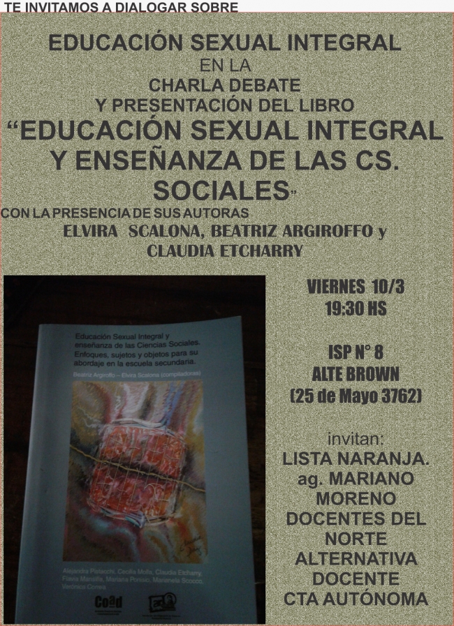 Educaci&oacute;n Sexual Integral y ense&ntilde;anza de las Ciencias Sociales