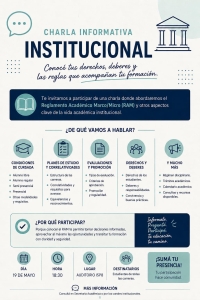 Charla Informativa Institucional