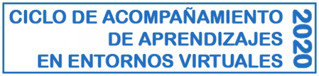 Ciclo de acompa&ntilde;amiento de aprendizajes en entornos virtuales