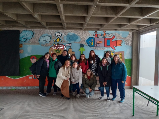 Visita a Rafaela y Paran&aacute; del Profesorado de EE con Orientaci&oacute;n en Discapacidad Visual