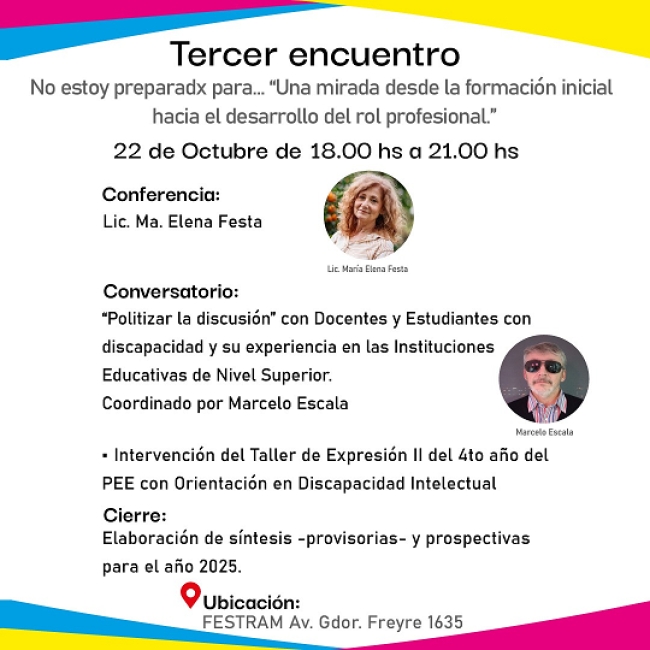 Tercer encuentro y cierre del Ciclo de Formaci&oacute;n