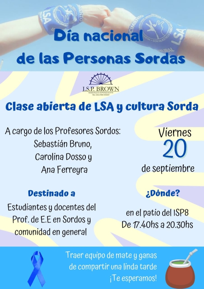 D&iacute;a Nacional de las personas sordas