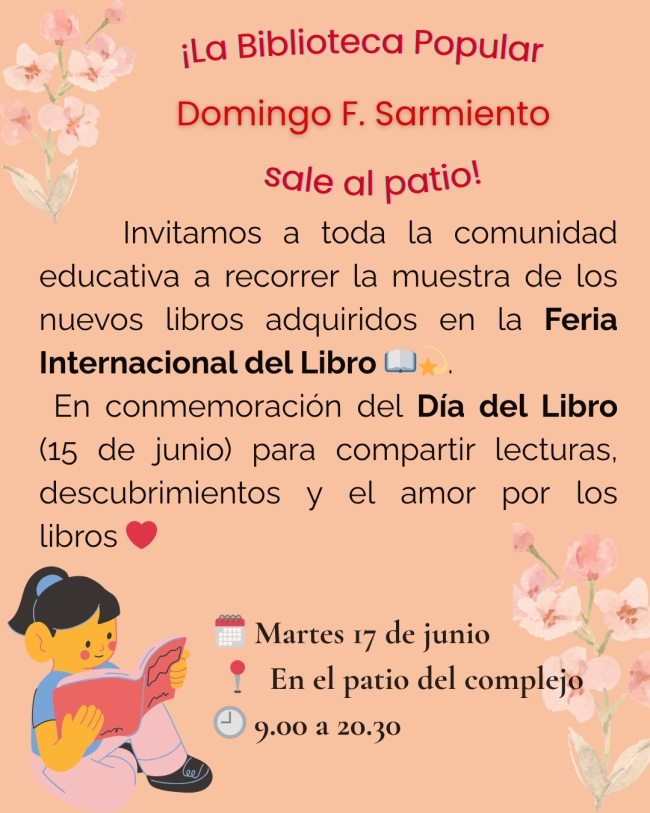 La Biblioteca sale al patio